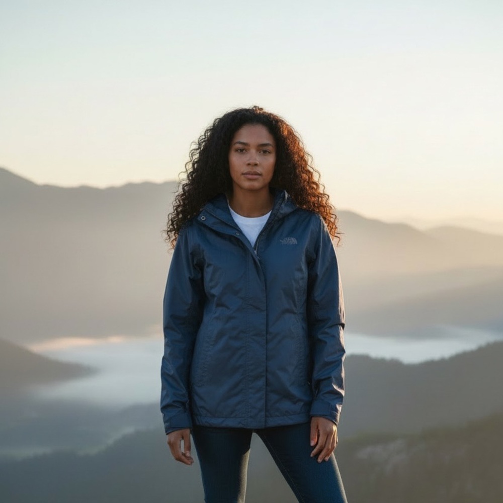 The North Face Women's Blue windbreaker